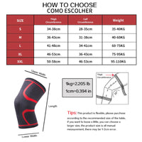 SKDK Elastic Knee Pads - Crossfit, Running & Court Sport Safety