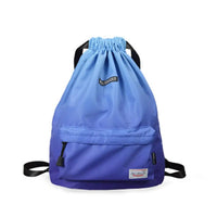 Waterproof Gym Drawstring Backpack Sports Bags for Women Outdoor Hiking Training Fitness Swimming Surfing Bag For Shoes Storage