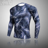 Men's Camouflage Thermal Compression Underwear Set - Long Johns