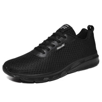 Men's Air Mesh Casual Sneakers - Breathable Anti-Odour Walking