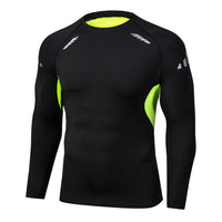 Men's Tight-Fit Quick-Dry Compression Training Jersey