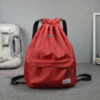 Waterproof Gym Drawstring Backpack Sports Bags for Women Outdoor Hiking Training Fitness Swimming Surfing Bag For Shoes Storage