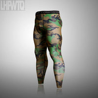 Men's Camouflage Thermal Compression Underwear Set - Long Johns