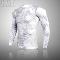 Men's Camouflage Thermal Compression Underwear Set - Long Johns