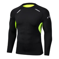 Men's Tight-Fit Quick-Dry Compression Training Jersey