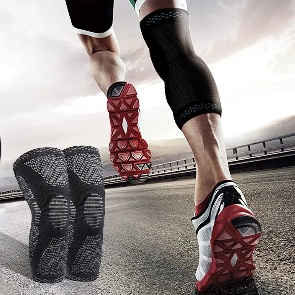SKDK Elastic Knee Pads - Crossfit, Running & Court Sport Safety