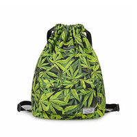 Waterproof Gym Drawstring Backpack Sports Bags for Women Outdoor Hiking Training Fitness Swimming Surfing Bag For Shoes Storage