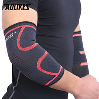 AOLIKES Breathable Elastic Elbow Support - Basketball & Volleyball
