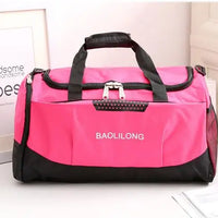 Large Sports Gym Bag With Shoes Pocket Men/Women Outdoor Waterproof Fitness Training Duffle Bag Travel Yoga Handbag