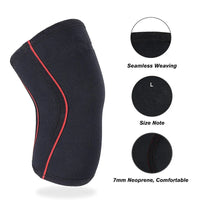 Neoprene Knee Support Pair - Pain Management & Weightlifting