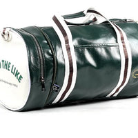 Top Outdoor PU Leather Men's Sports Gym Bags Classic Travel HandBag Fitness Training Shoulder Bags With Independent Shoes Pocket