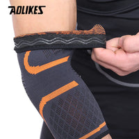 AOLIKES Breathable Elastic Elbow Support - Basketball & Volleyball