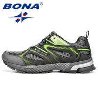BONA Men's Mesh Sport Jogging Shoes - Classic Marathon-Rated