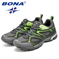 BONA Men's Mesh Sport Jogging Shoes - Classic Marathon-Rated