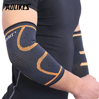 AOLIKES Breathable Elastic Elbow Support - Basketball & Volleyball