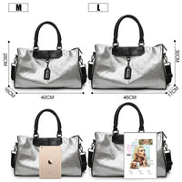 Women Silver Fitness Gym Bag Traveling Bags Glitter Sac De Sport For Men Training Travel Tas Sports Outdoor Gymtas Sporttas xa32