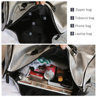 Women Silver Fitness Gym Bag Traveling Bags Glitter Sac De Sport For Men Training Travel Tas Sports Outdoor Gymtas Sporttas xa32