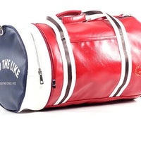 Top Outdoor PU Leather Men's Sports Gym Bags Classic Travel HandBag Fitness Training Shoulder Bags With Independent Shoes Pocket