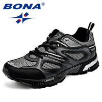 BONA Men's Mesh Sport Jogging Shoes - Classic Marathon-Rated