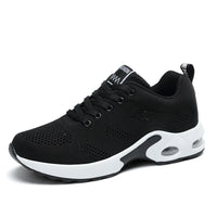 Women's Breathable Mesh Stability Running Sneakers - Lightweight
