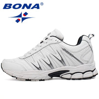 BONA Women's Marathon Running Sneakers - Breathable Lace-Up Stability