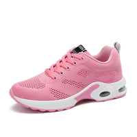 Women's Breathable Mesh Stability Running Sneakers - Lightweight