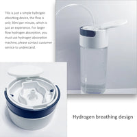 Bluevida Glass Hydrogen Water Generator - DuPont SPE & PEM Dual Chamber