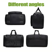 Large Multiple Compartment Sport Training Gym Bags Men Sneaker Gym Bag Shoes Packing Cube Organizer Waterproof Shoulder Bag SNKR