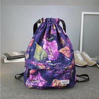 Waterproof Gym Drawstring Backpack Sports Bags for Women Outdoor Hiking Training Fitness Swimming Surfing Bag For Shoes Storage