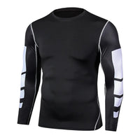 Men's Tight-Fit Quick-Dry Compression Training Jersey