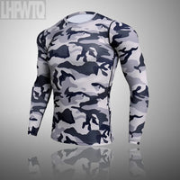 Men's Camouflage Thermal Compression Underwear Set - Long Johns