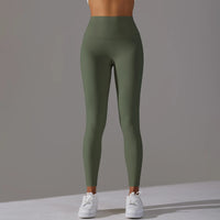 Hamidou Seamless High-Waist Yoga & Cycling Leggings - Summer Breathable