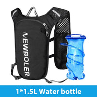 NEWBOLER Trail Running Backpack Ultra Lightweight Hydration Vest Breathable Functional Pack for Marathon Cycling Hiking