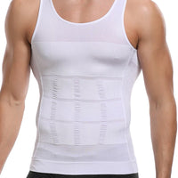 Men's Slimming Body Shaper Vest - Tummy Control Compression Tank