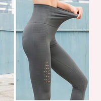 LANTECH Seamless Tummy Control Compression Yoga Tights