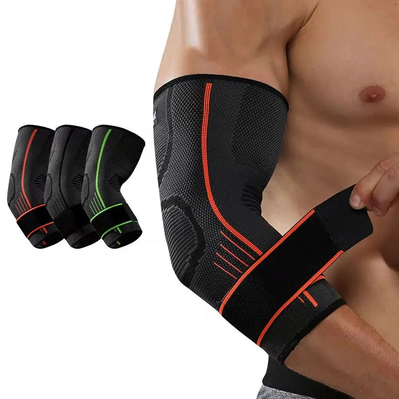 Elastic Nylon Elbow Support Sleeve - Breathable Arm Protection