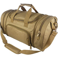 LQARMY 35L Sports Fitness Bag Men Outdoor Yoga Gym Swimming Shoulder Handbags Weekend Travel Duffle Bags with Shoe Compartment