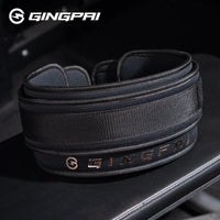 GINGPAI Double-Layer Weightlifting Belt - Velcro Abdominal Compression