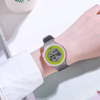 SYNOKE Women's Watches Thin Luxury Swim Waterproof Digital Sport Watch For Men LED Electronic Clock Multifunc Diving Wristwatch