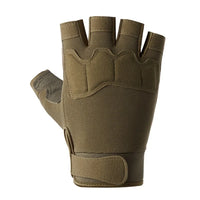 Tactical Fingerless Military Gloves - Anti-Slip Outdoor & Hunting