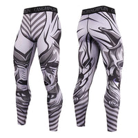 Men's Quick-Dry Compression Running Tights - Gym & Jogging