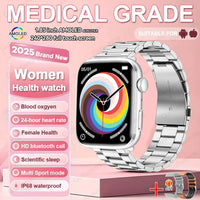 1.85-Inch AMOLED Smartwatch 2026 - NFC, Bluetooth Call & Health Monitor