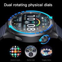 KUMI WATCH Gear GT3 1.43" AMOLED Screen Smart Watch Bluetooth Call Multi-language translation AIGC-ChatGPT Rotate to switch menu