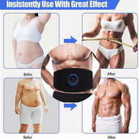 CE-Certified EMS Slimming Belt - Vibration Muscle Toning Massager