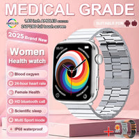 1.85-Inch AMOLED Smartwatch 2026 - NFC, Bluetooth Call & Health Monitor