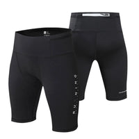 Men's Tight Compression Running Shorts - Bodybuilding & Cycling