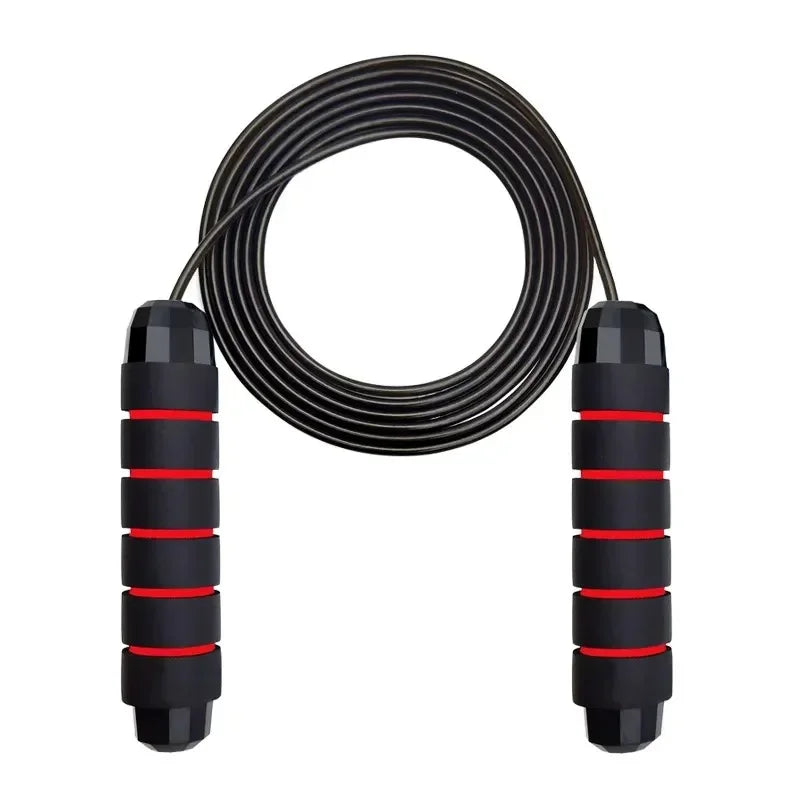 Ball-Bearing Speed Jump Rope - Tangle-Free Adjustable Wire & Foam Handles