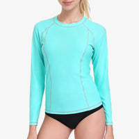 Anfilia UPF 50+ Long-Sleeve Rash Guard - Quick-Dry Athletic Top