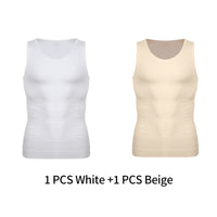 Men's Slimming Body Shaper Vest - Tummy Control Compression Tank