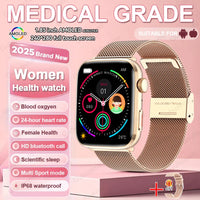 1.85-Inch AMOLED Smartwatch 2026 - NFC, Bluetooth Call & Health Monitor